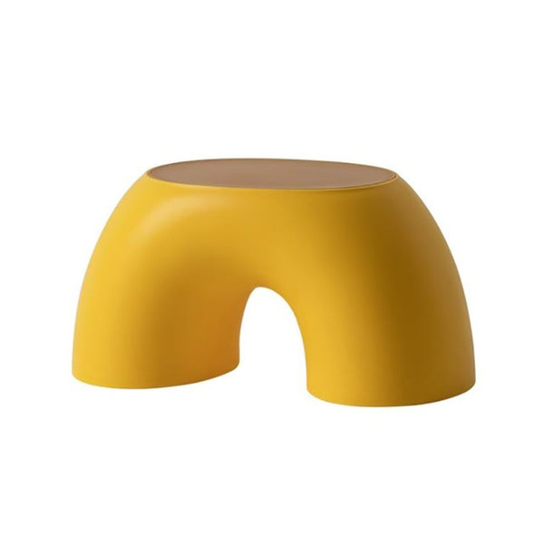 Contemporary children's rainbow stool, Red, Yellow, Pink, Green, Blue
