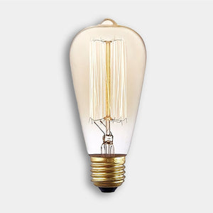 E27 Edison Filament & Spiral Bulbs - G80, G95, T45, ST64, T10