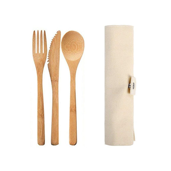 Environmentally Friendly Reusable Cutlery Set