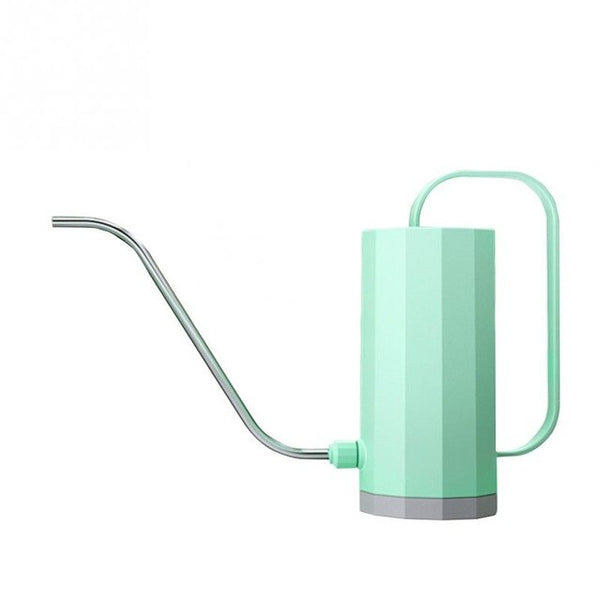 Modern stylish long spout watering can - 1.2 litre - White, Green, Pink