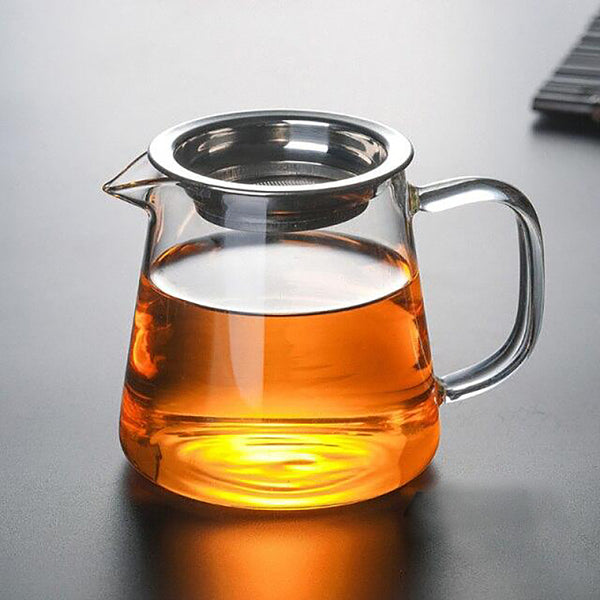 Contemporary Single Cup Glass Teapots - 300ml, 450ml, 550ml