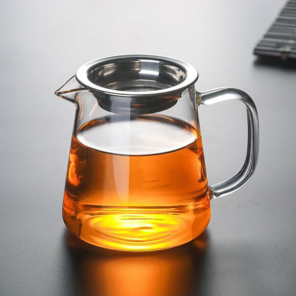 Contemporary Single Cup Glass Teapots - 300ml, 450ml, 550ml