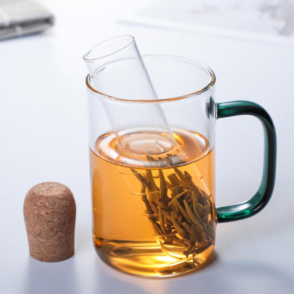 Single Cup Loose Leaf Glass Tea Maker