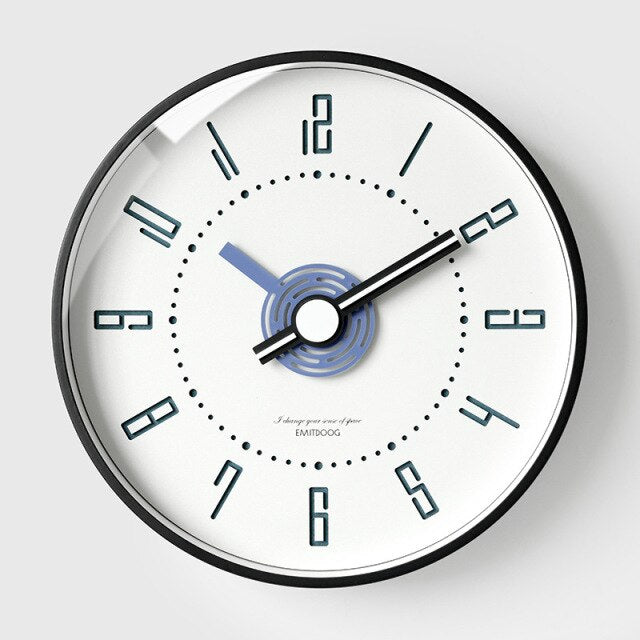 Mid Century Modern Manhattan Wall Clocks - Green, Blue, Yellow, Grey